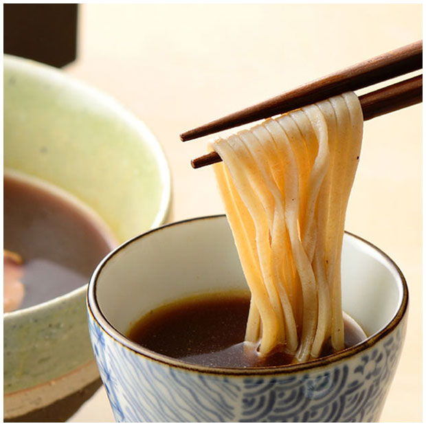 だしを味わう本格「鴨せいろ」