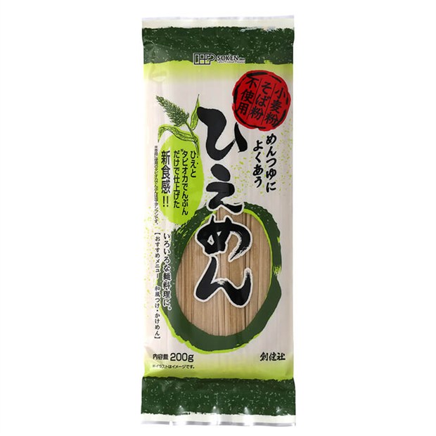 創健社 ひえめん 200g(グルテンフリー)