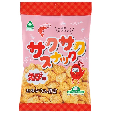 【サンコー】サクサクスナックえび味50g