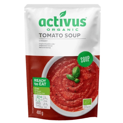 【むそう】activusオーガニックトマトスープ400g