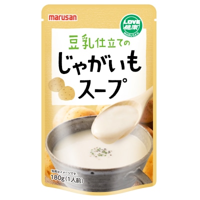 【マルサンアイ】豆乳仕立てのじゃがいもスープ180g