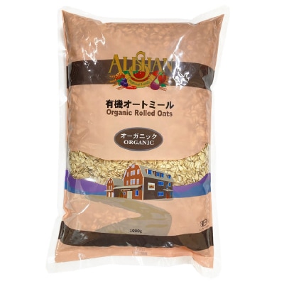 【アリサン】有機オートミール1kg【店舗取扱】