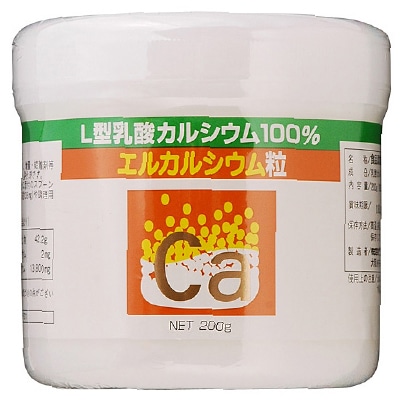 【ウメケン】エルカルシウム・粒200g