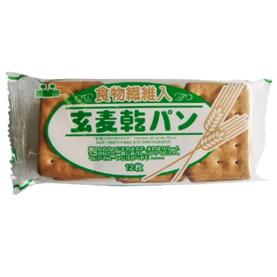 【カニヤ】玄麦カンパン12枚