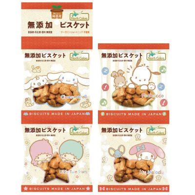 【ノースカラーズ】純国産ビスケット(4連)18g×4袋