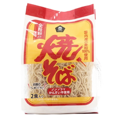【ムソー】焼そば(全粒粉入り)90g×2