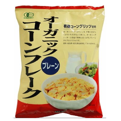 【ムソー】オーガニックコーンフレーク・プレーン150g