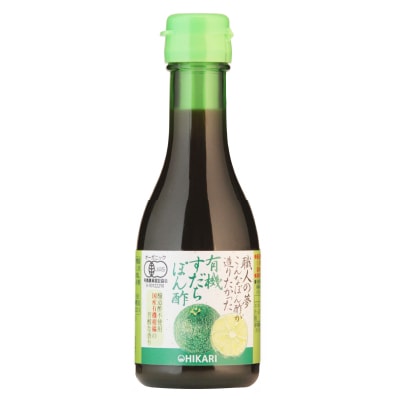 【ヒカリ】職人の夢・有機すだちぽん酢180ml