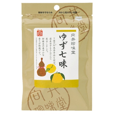 【向井珍味堂】香辛料〈ゆず七味〉10g
