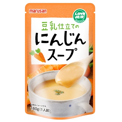 【マルサンアイ】豆乳仕立てのにんじんスープ180g