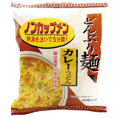 【トーエー】どんぶり麺･カレーうどん86.8g