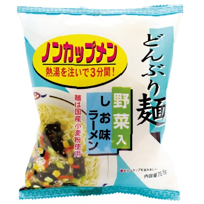 【トーエー】どんぶり麺･しお味ラーメン78.5g