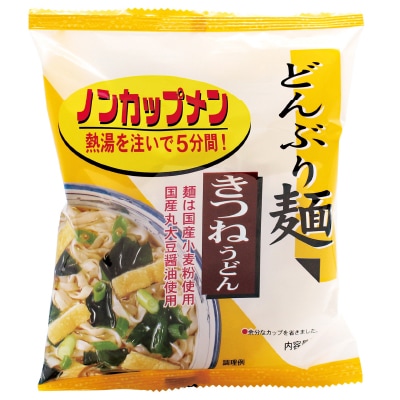 【トーエー】どんぶり麺･きつねうどん77.3g