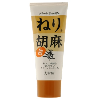 【大村屋】ねり胡麻チューブ入り〈白〉160g