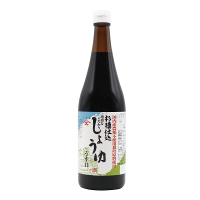 【ヤマヒサ】頑固・淡口醤油720ml