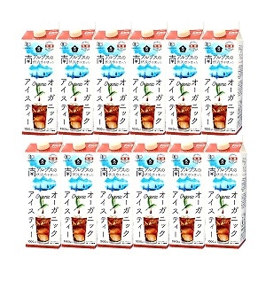 【ムソー】オーガニックアイスティー無糖1000ml　１ケース12本入り