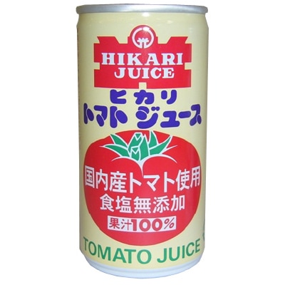【ヒカリ】トマトジュース・無塩190g