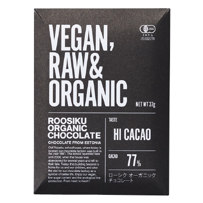 【トレテス】ローシクオーガニックチョコレート･ハイカカオ77%37g