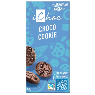【ichoc】オーガニックチョコレート･チョコクッキー80g