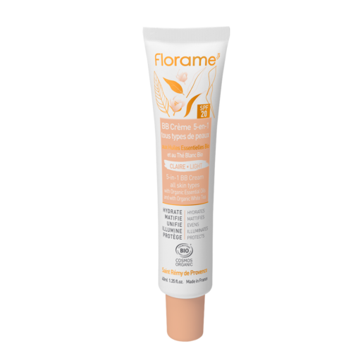【Florame】 5in1 スキンケアBBクリーム 40ml(SPF20)