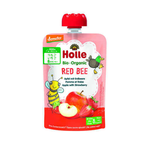 【Holle】 有機ベビースムージー レッドビー 100g