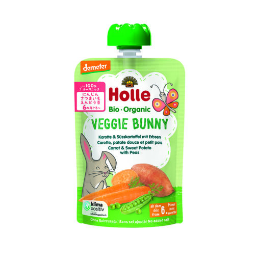 【Holle】 有機ベビースムージー ベジーバニー 100g