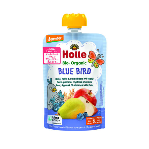 【Holle】 有機ベビースムージー ブルーバード 100g