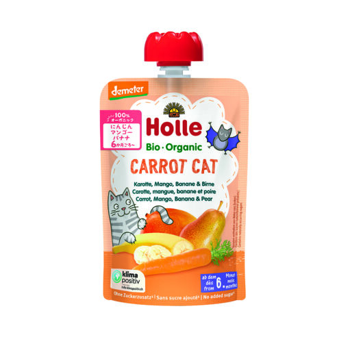 【Holle】 有機ベビースムージー キャロットキャット 100g