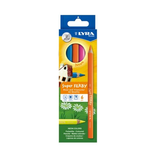 【LYRA】 スーパーファルビー ラッカードネオン 6色セット 6色入り
