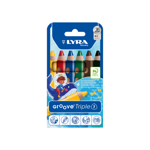 【LYRA】 グルーヴトリプルワン 6色セット 6本入り