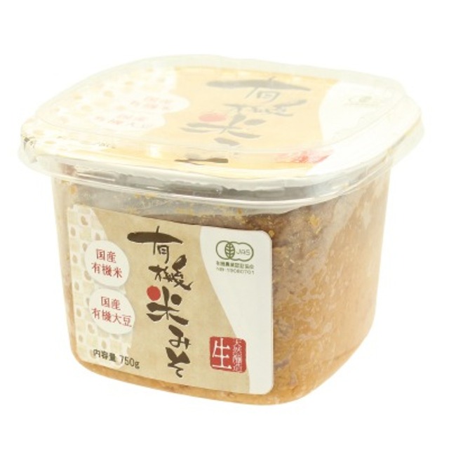 有機米みそ750g