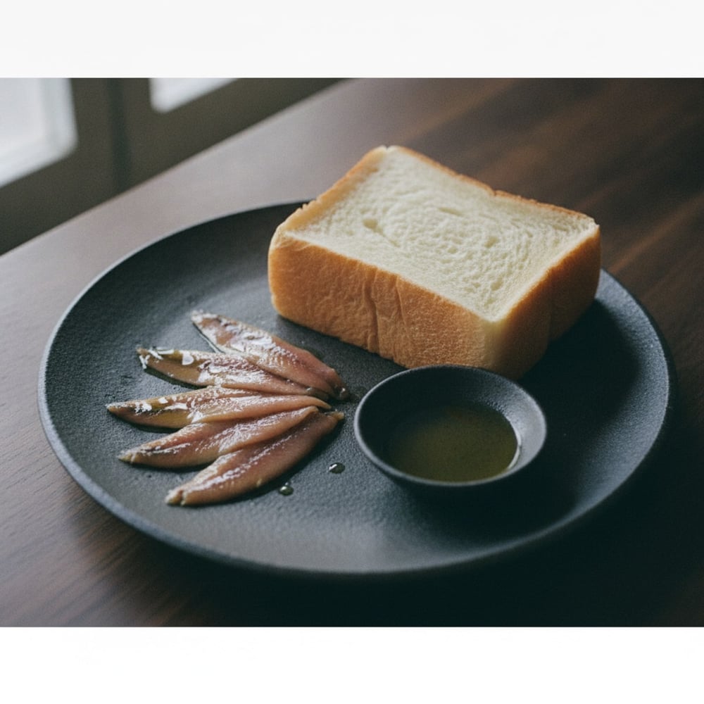 ビスケー湾で獲れたヒシコイワシを塩漬け・熟成させたアンチョビ。