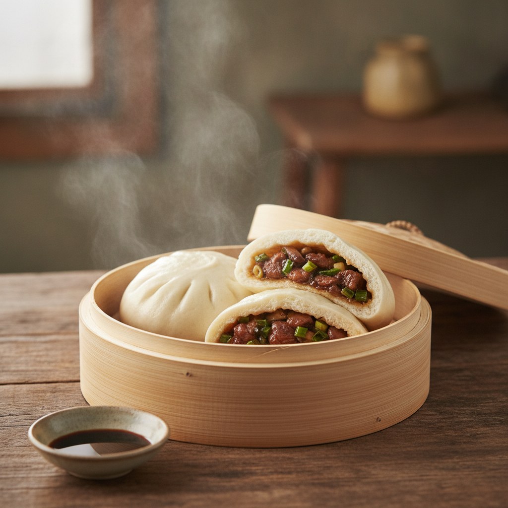 地球人特製 黒豚肉まん