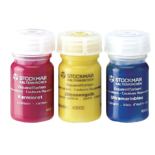 【STOCKMAR】 水彩絵の具 単色50ml 50ml (19コバルトブルー)
