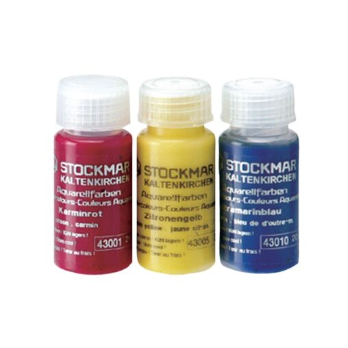【STOCKMAR】 水彩絵の具 単色20ml 20ml(19コバルトブルー)