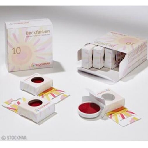 【STOCKMAR】 水彩絵の具 13色缶用 単色1個 2g