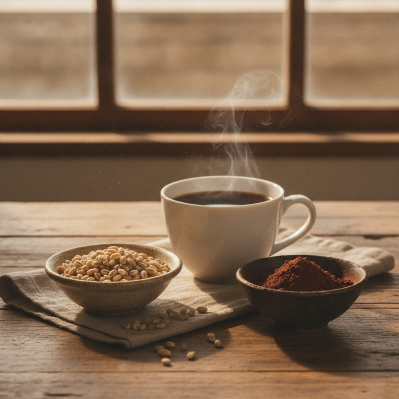 穀物コーヒー・ココア