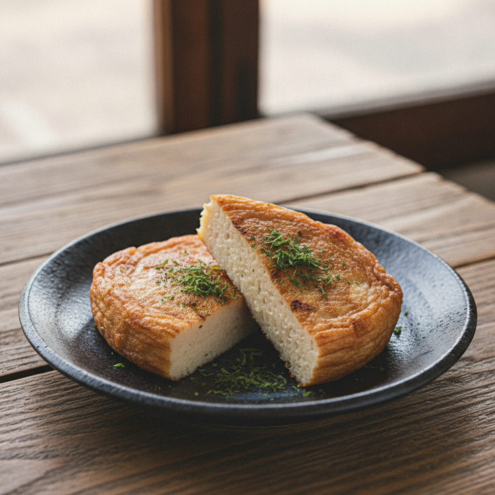 すり身で、5分のはんぺん焼き
