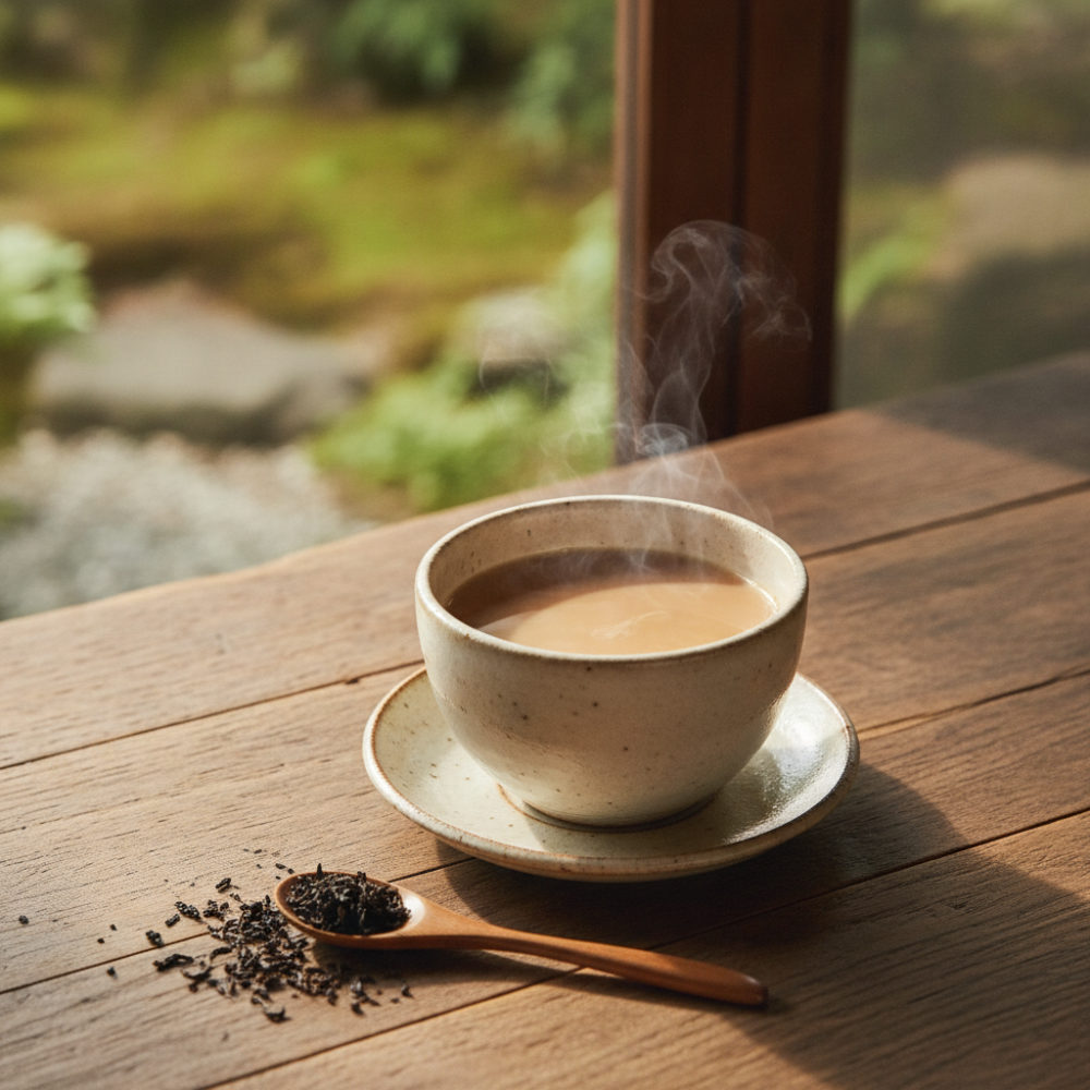 紅茶で、5分のロイヤルミルクティー