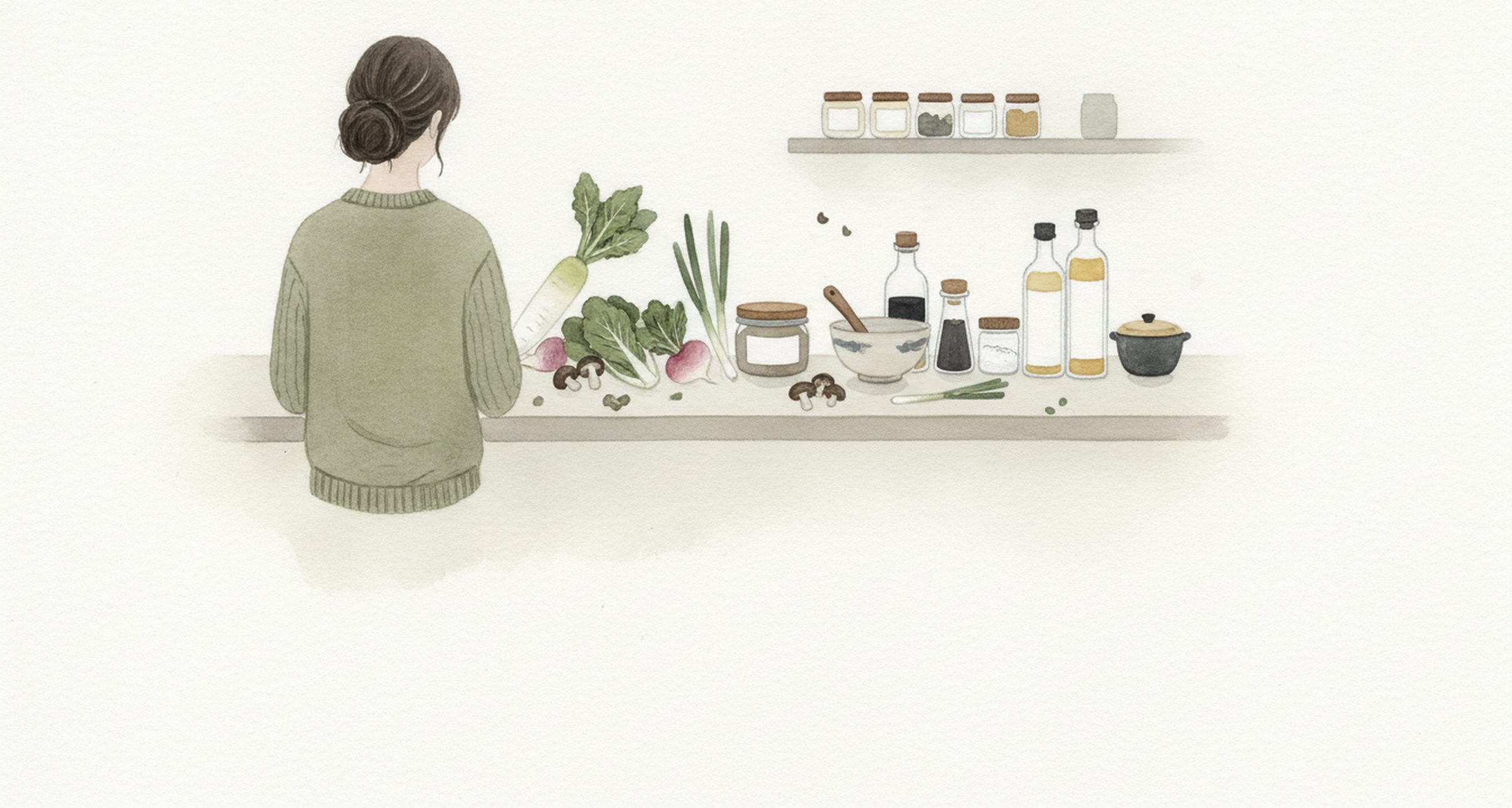 地球人倶楽部の台所（イラスト）