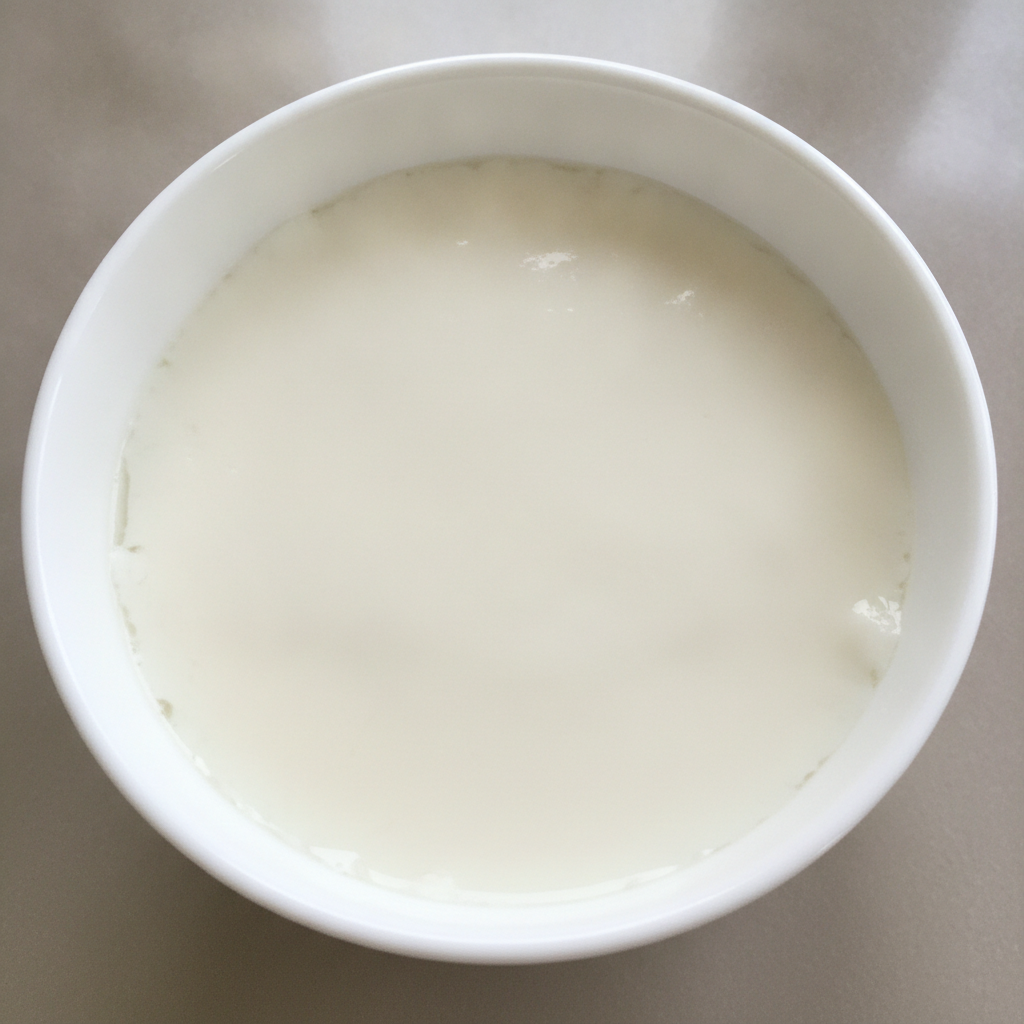 つるんと固まった豆花(トウファ)