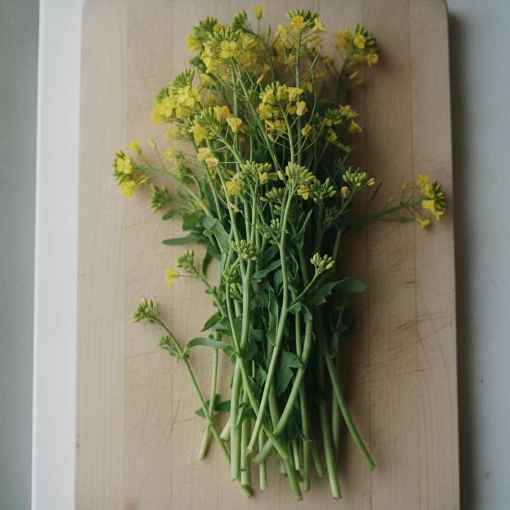 菜の花の昆布締め