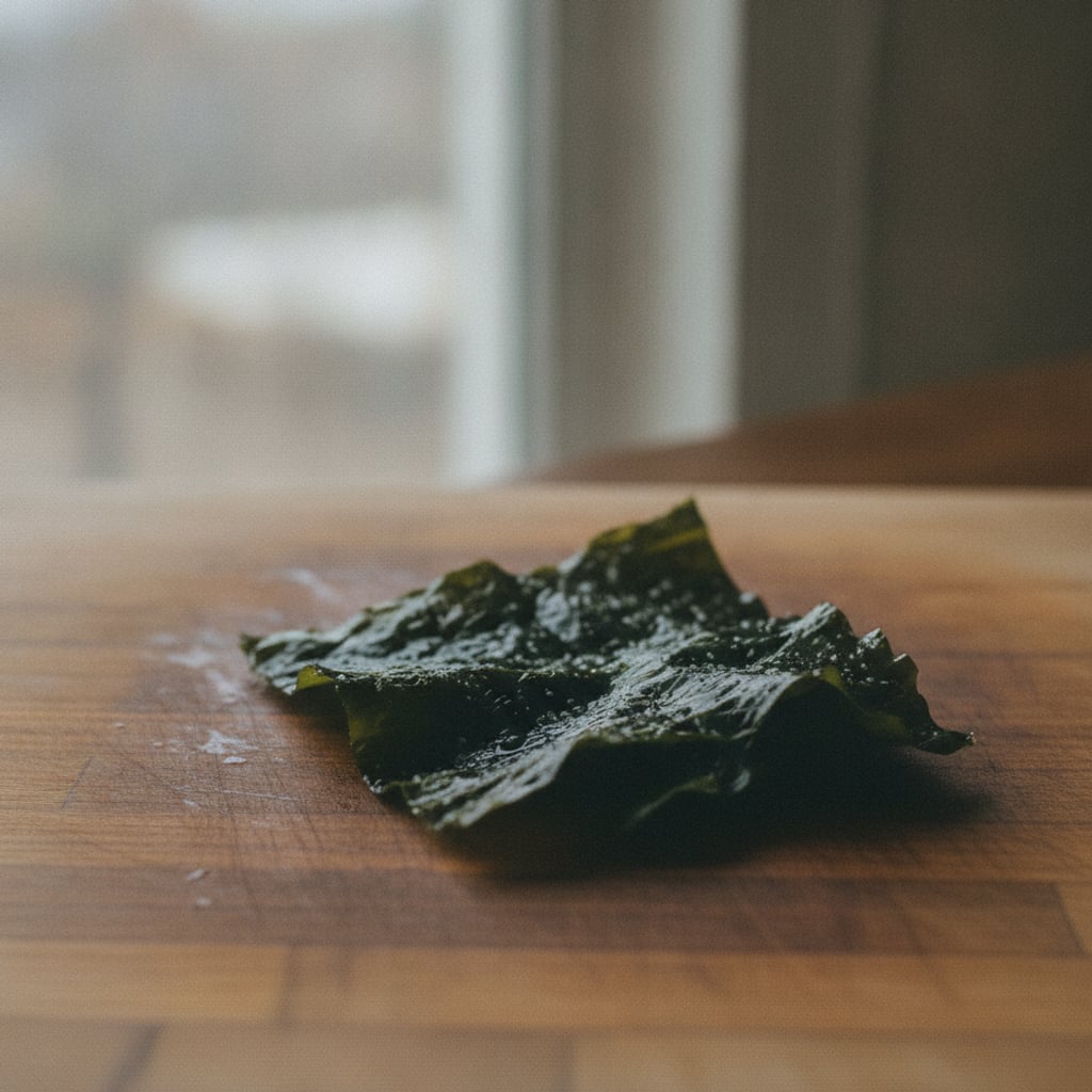 だしをとったあとの柔らかくなった昆布