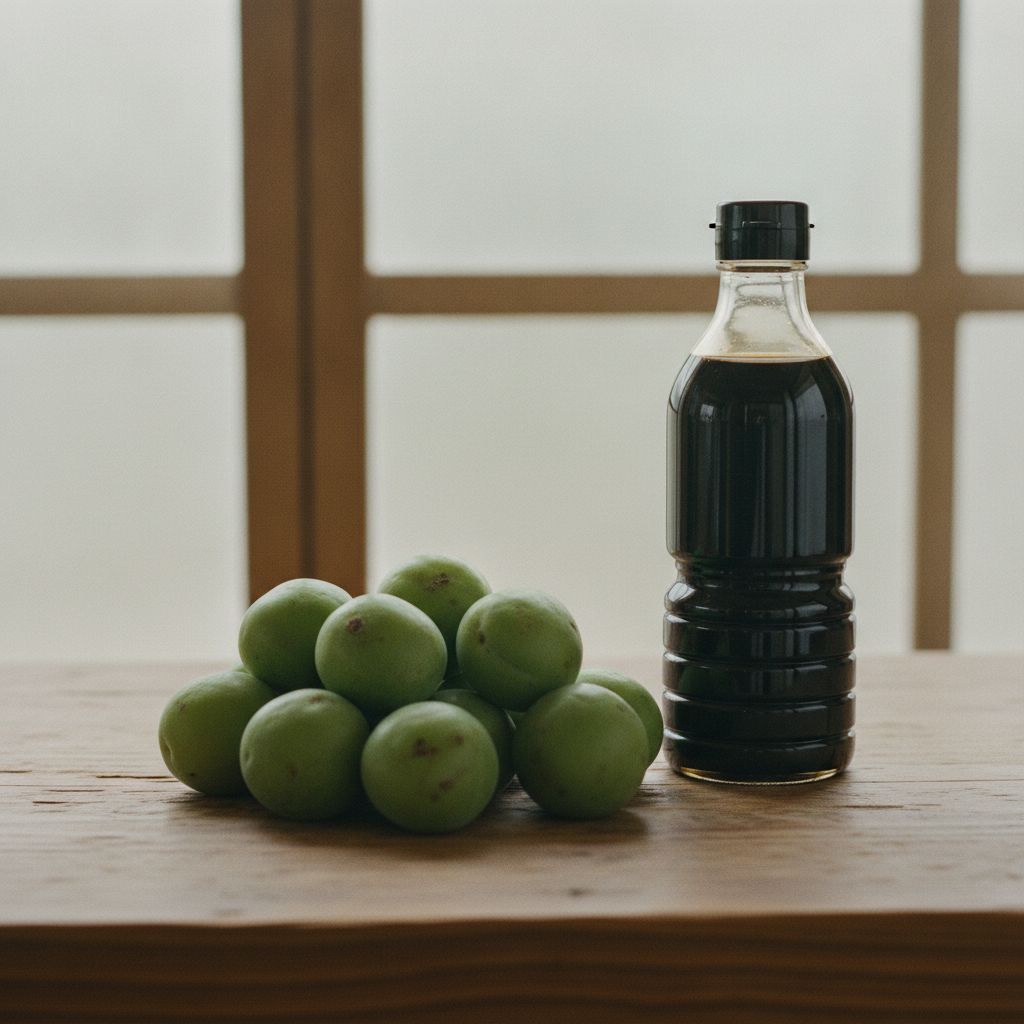 青梅と醤油
