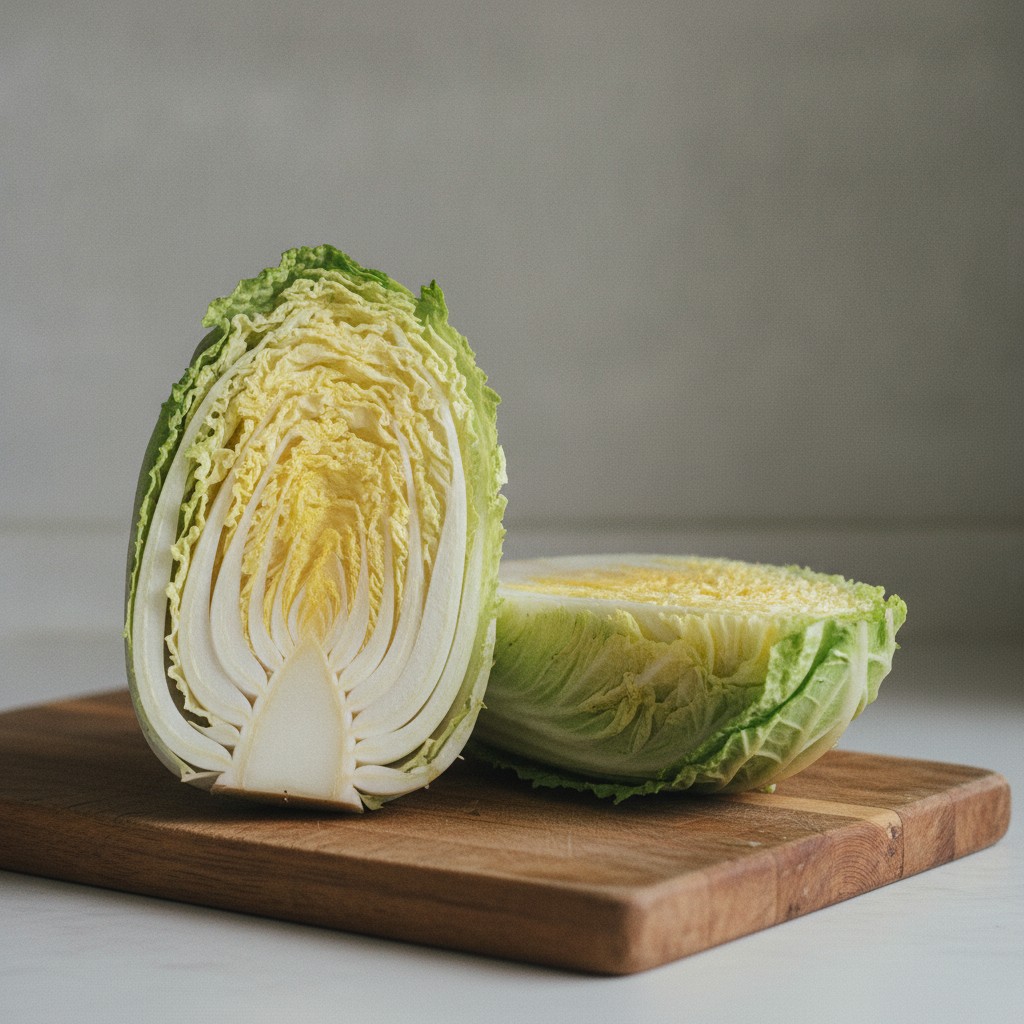 半分に切った白菜