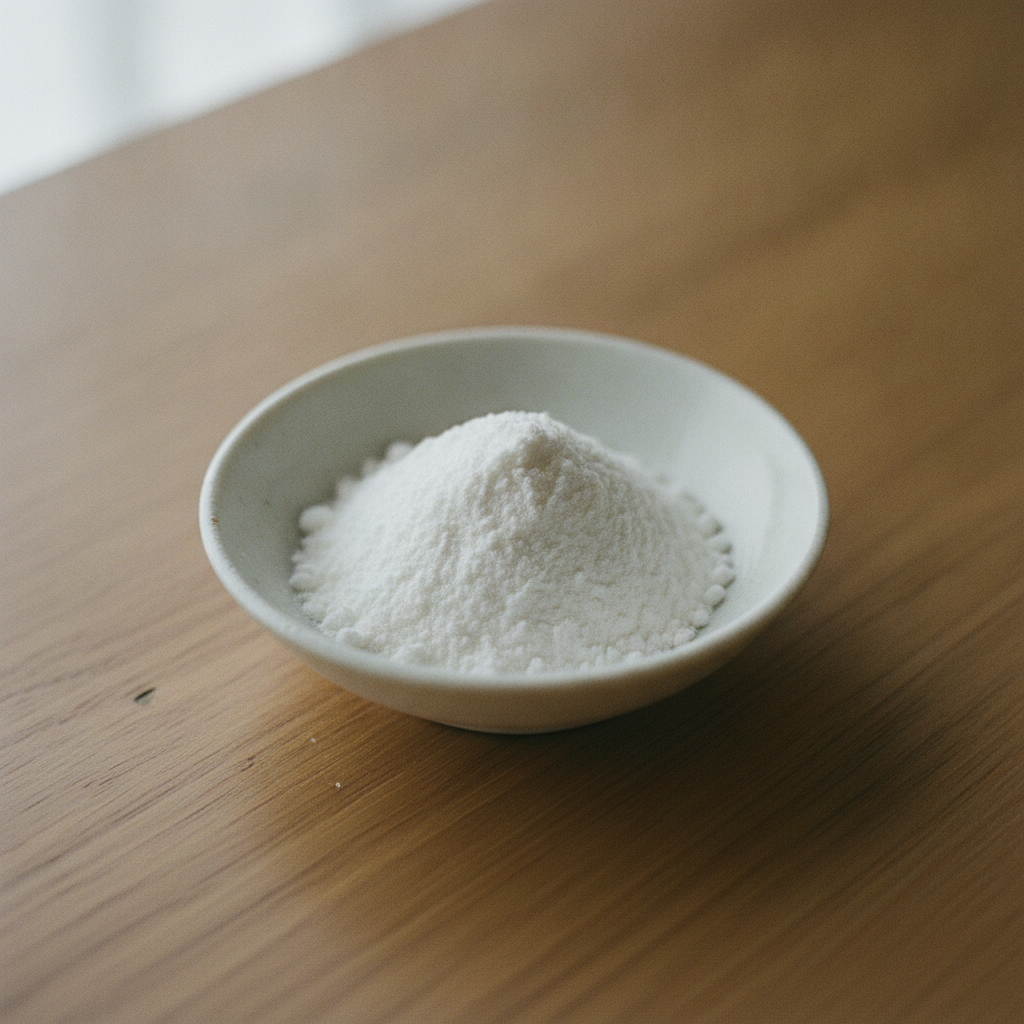 小皿に入った片栗粉
